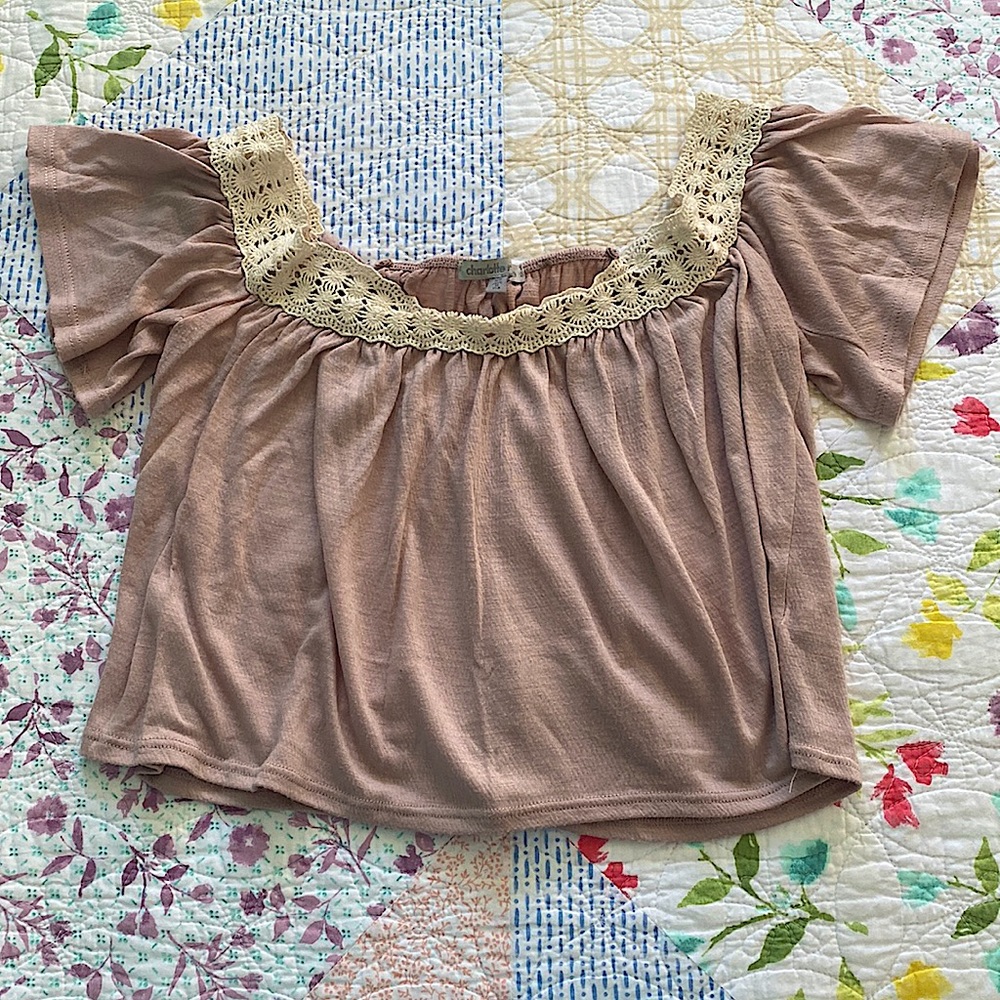 Charlotte Russe Pink Blouse